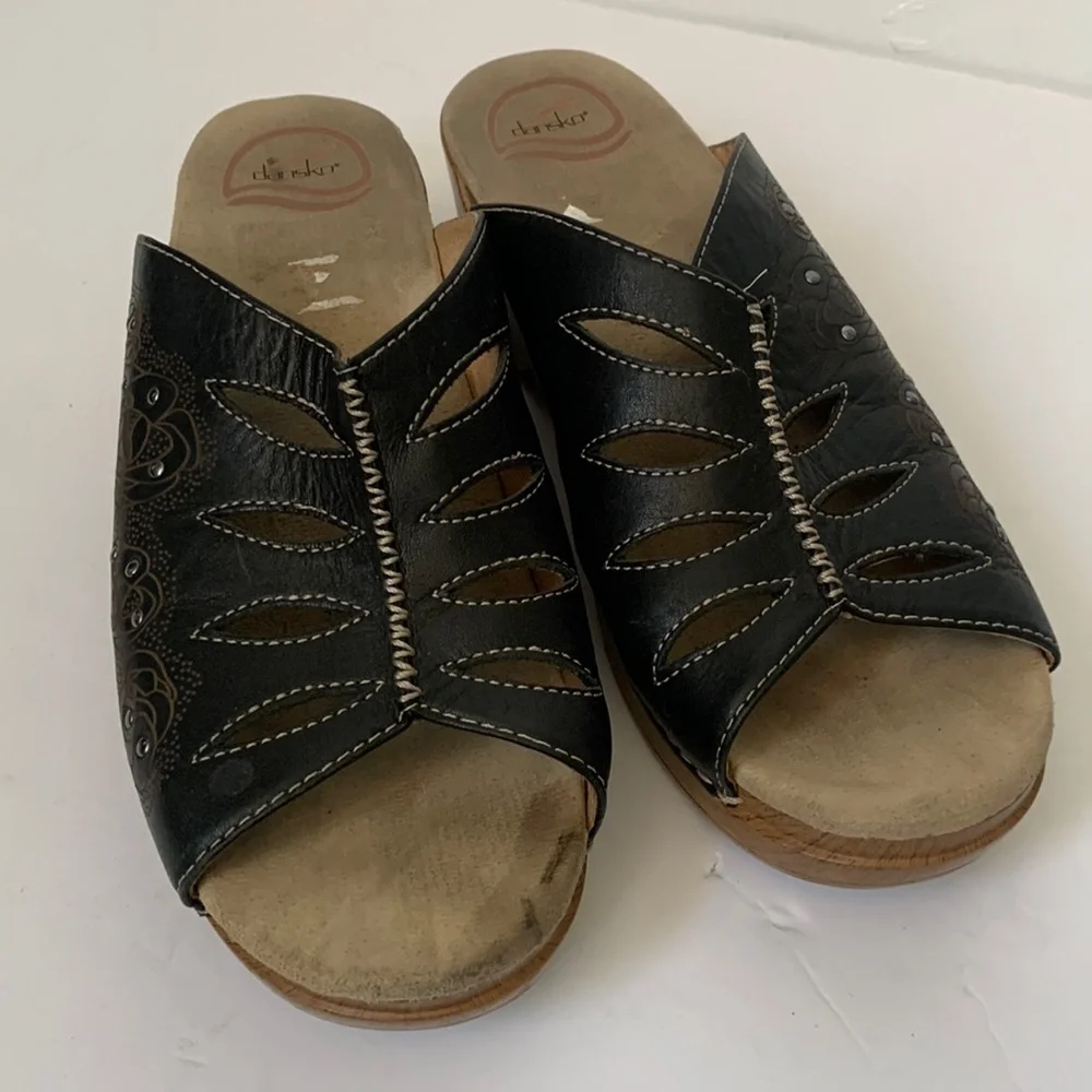 Dansko leather wedge